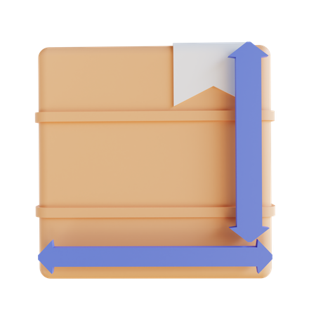 Packungsgrösse  3D Icon