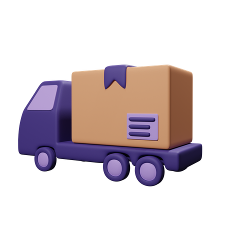 Paketlieferwagen  3D Icon