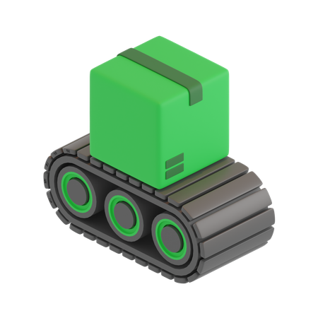 Paketsortierung  3D Icon