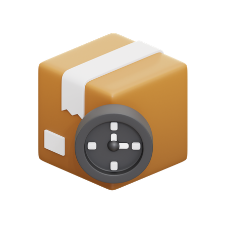 Paketzeit  3D Icon