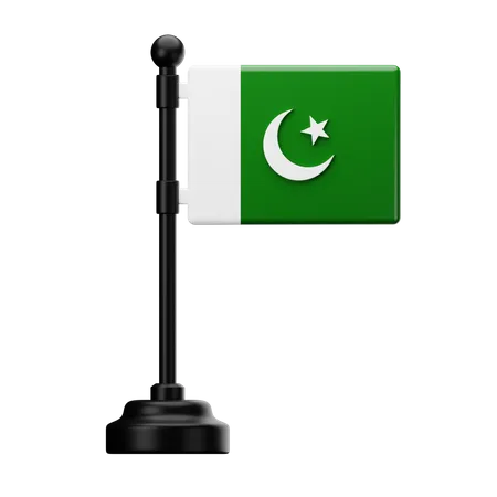 Pakistan Flag  3D Icon