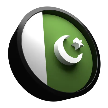 Pakistan Flag  3D Illustration