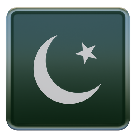 Pakistan Flag 3D Illustration