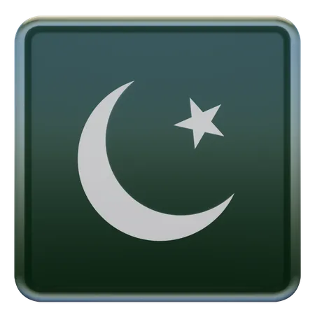 Pakistan Flag 3D Illustration