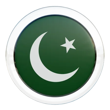 Pakistanische Flagge  3D Flag