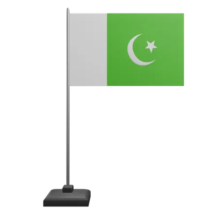 Pakistanische Flagge  3D Icon