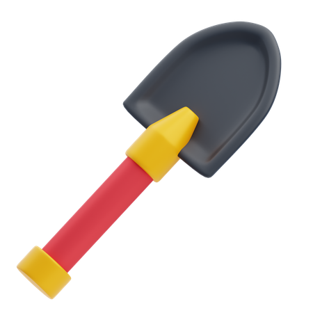 Pala de bombero  3D Icon