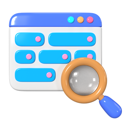 Palabra clave  3D Icon