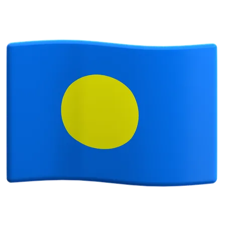 Palau  3D Icon