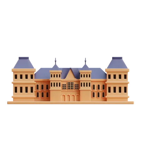 Palacio de arena  3D Icon