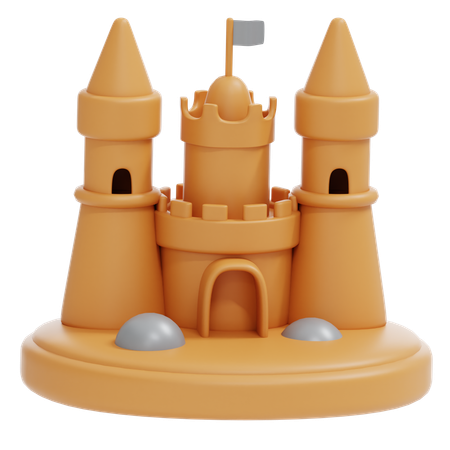 Palais de sable  3D Icon