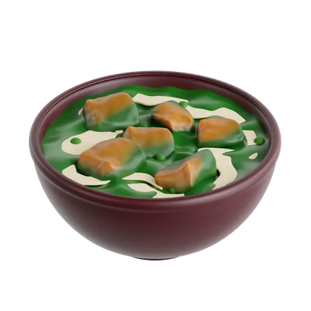 Palak Paneer  3D Icon