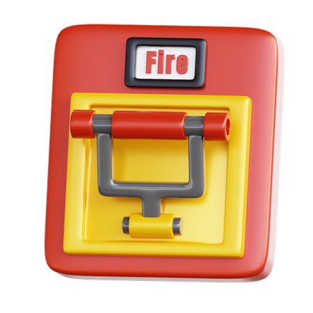 Palanca de alarma  3D Icon
