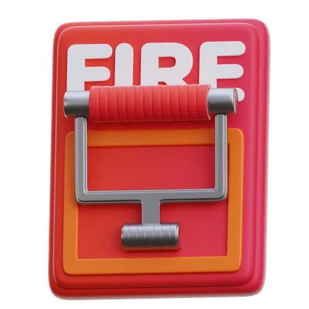 Palanca de alarma  3D Icon