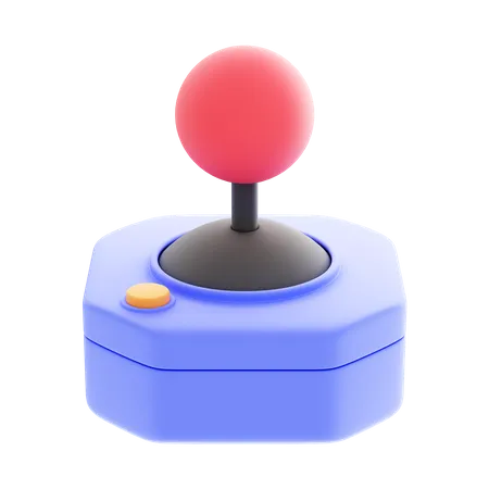 Controlador De Juegos O Consola De Juegos Tipo Joystick 3D Icon