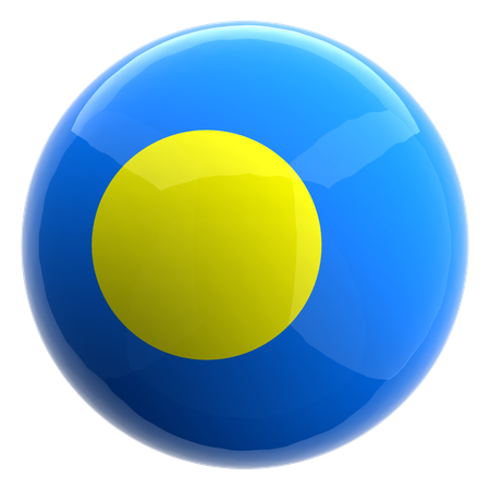 Palau  3D Icon