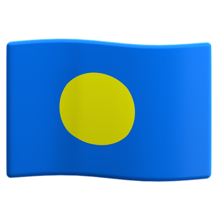 Palau  3D Icon