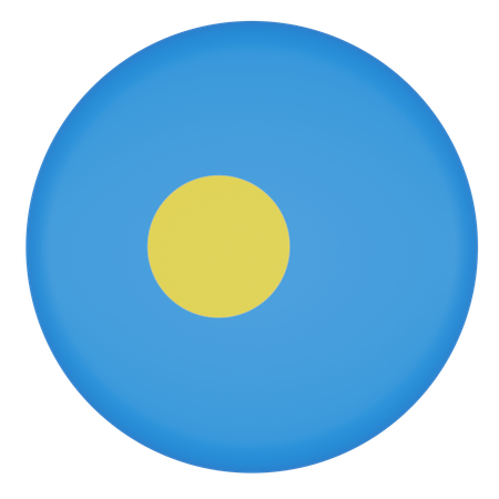 Palau  3D Icon