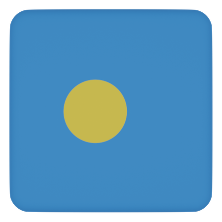 Palau  3D Icon