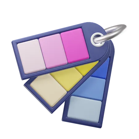 Palate Color  3D Icon