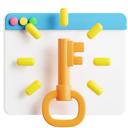 Palavra-chave  3D Icon