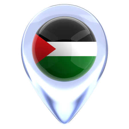 Palestina  3D Icon