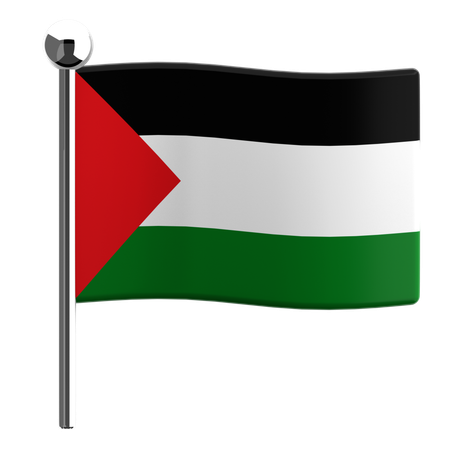 Palestina  3D Icon