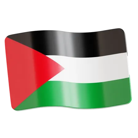 Palestine  3D Icon