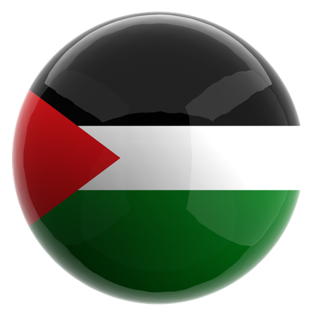 Palestine  3D Icon