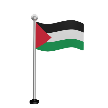 Palestine Flag  3D Flag