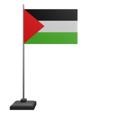 Palestine Flag  3D Icon