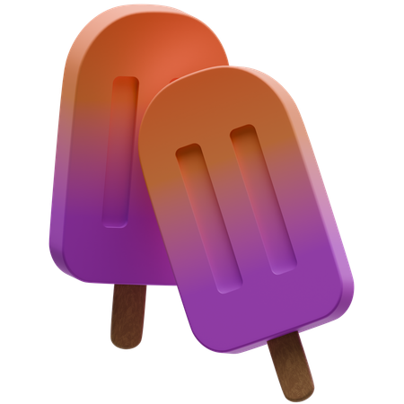 Paleta de hielo  3D Icon