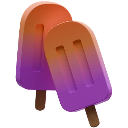 Paleta de hielo  3D Icon