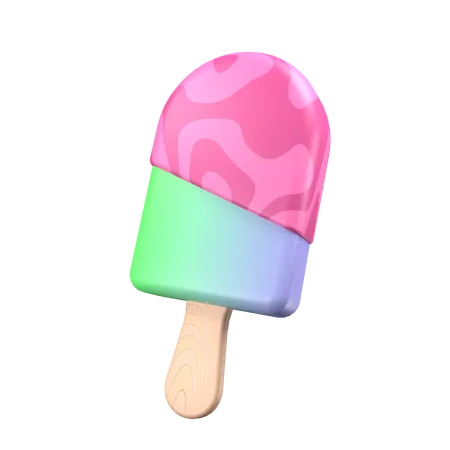 Paleta de hielo  3D Icon