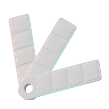 Cor da paleta  3D Icon