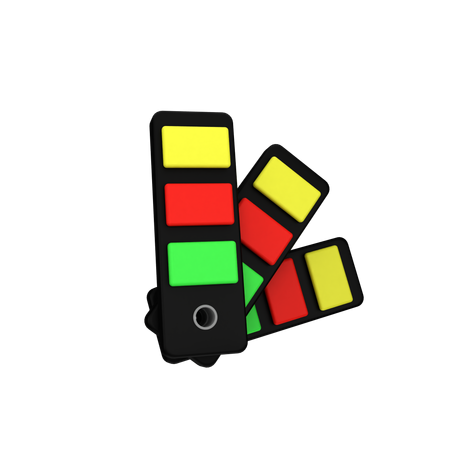 Paleta de colores  3D Icon