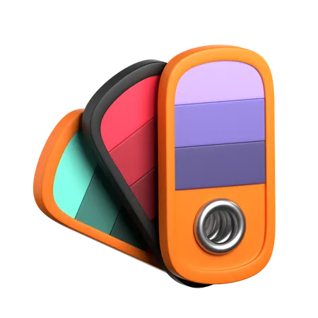 Paleta de color  3D Icon