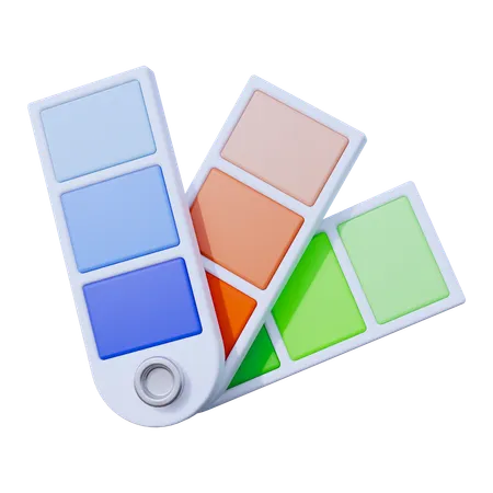 Paleta de color  3D Icon