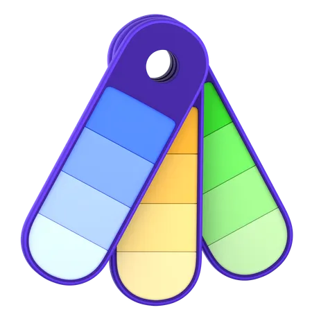 Paleta de color  3D Icon