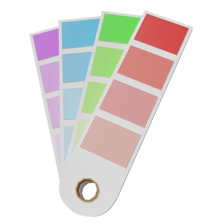 Paleta de color  3D Icon