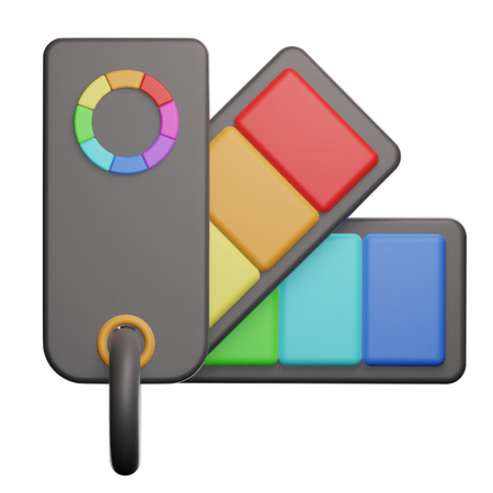 Paleta de color  3D Icon