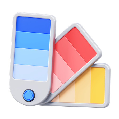 Paleta de color  3D Icon