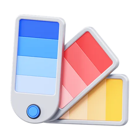 Paleta de color  3D Icon