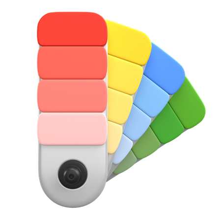 Paleta de color  3D Icon