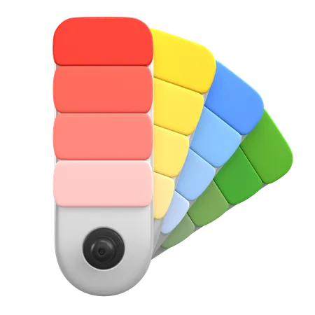 Paleta de color  3D Icon