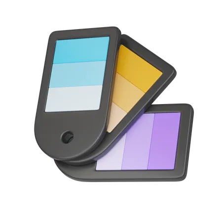 Paleta de color  3D Icon