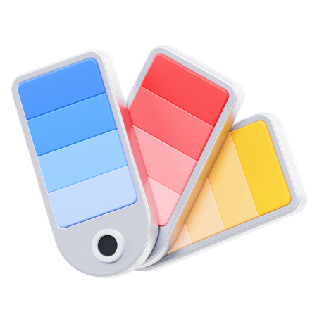 Paleta de color  3D Icon