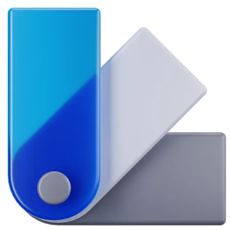 Paleta de color  3D Icon