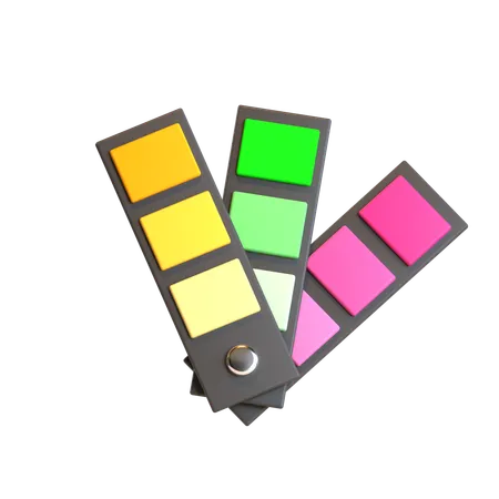 Paleta de color  3D Icon