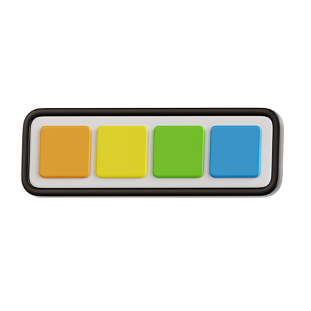 Paleta de color  3D Icon